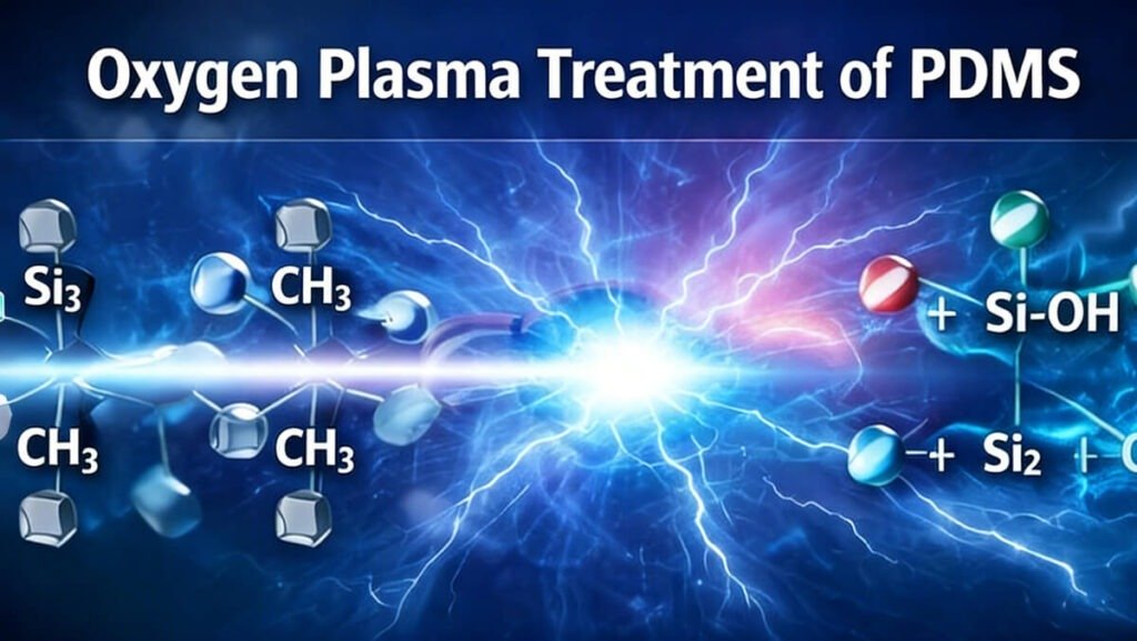 Oxygen Plasma Treatment of PDMS