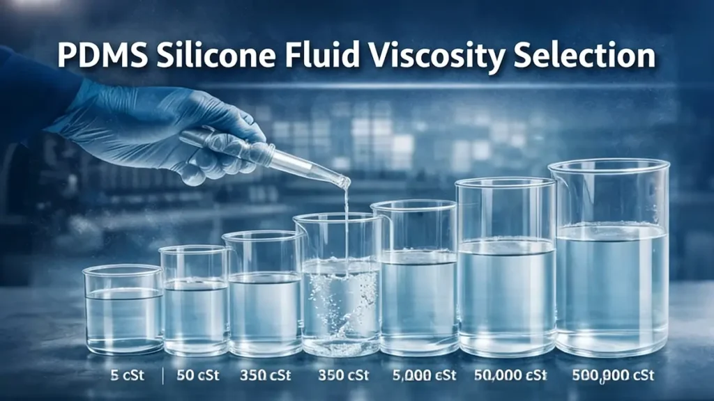 PDMS Silicone Fluid Viscosity Selection